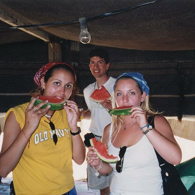 Eating Watermelon